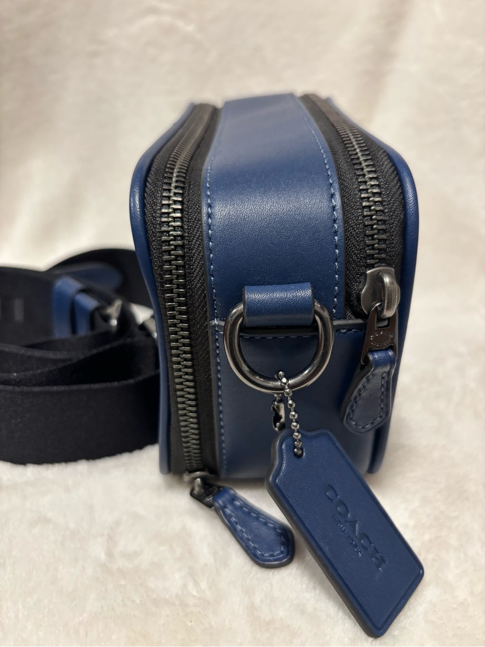 COACH Wyatt Denim Crossbody Bag CBG14 - Picture 7 of 13